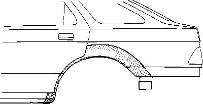 VAN WEZEL 1825147 -  Боковина